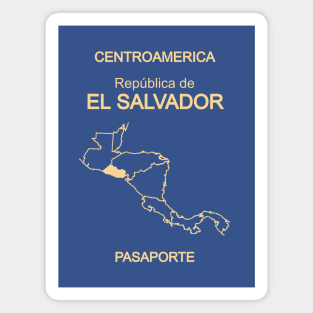 Salvador passport Magnet
